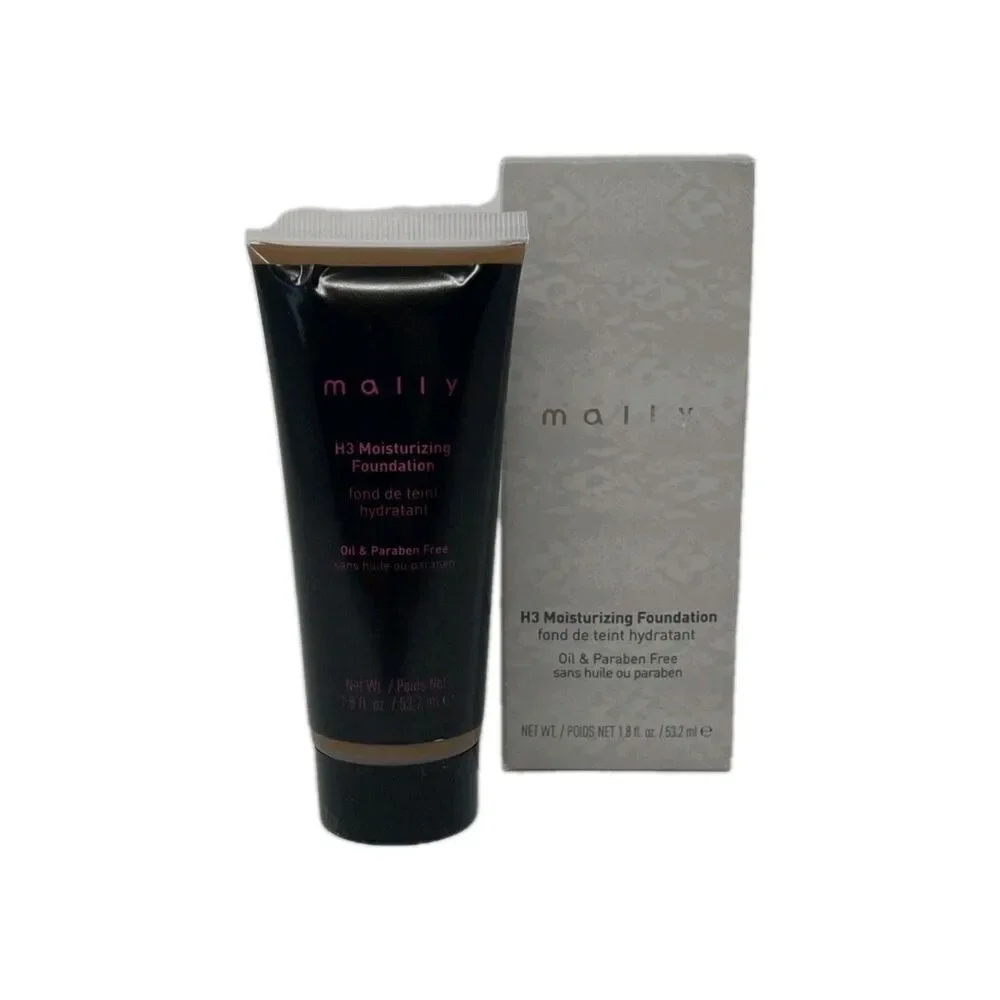 Mally H3 Moisturizing Foundation 1.8 New In Box DEEP